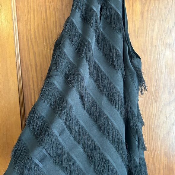 TCEC Black Fringe Cami - Picture 2 of 4